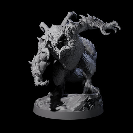 Massive Dragon Ogre A Miniature for Dungeons and Dragons, Pathfinder or other TTRPGs