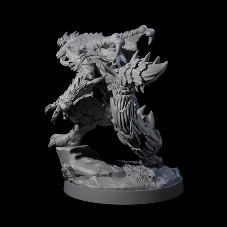 Massive Dragon Ogre B Miniature for Dungeons and Dragons, Pathfinder or other TTRPGs
