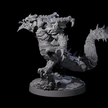 Massive Dragon Ogre B Miniature for Dungeons and Dragons, Pathfinder or other TTRPGs