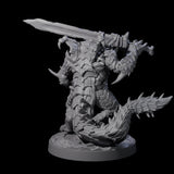Massive Dragon Ogre C Miniature for Dungeons and Dragons, Pathfinder or other TTRPGs