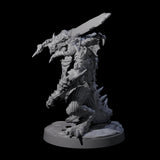 Massive Dragon Ogre C Miniature for Dungeons and Dragons, Pathfinder or other TTRPGs