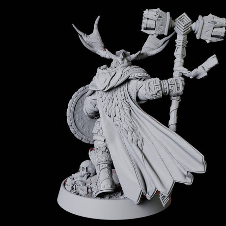 Master Barbarian Druid Miniature for Dungeons and Dragons, Pathfinder or other TTRPGs