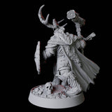 Master Barbarian Druid Miniature for Dungeons and Dragons, Pathfinder or other TTRPGs