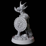 Master Barbarian Druid Miniature for Dungeons and Dragons, Pathfinder or other TTRPGs
