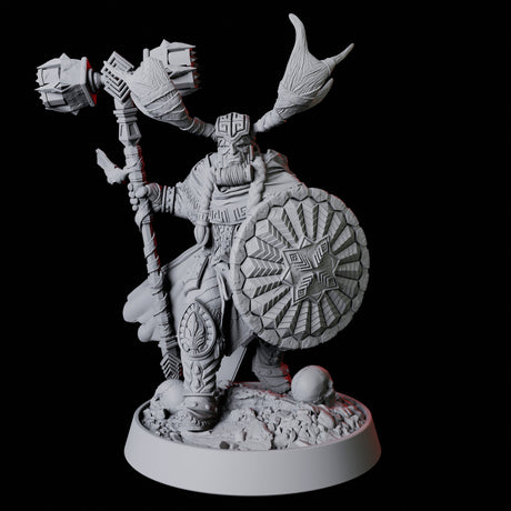 Master Barbarian Druid Miniature for Dungeons and Dragons, Pathfinder or other TTRPGs