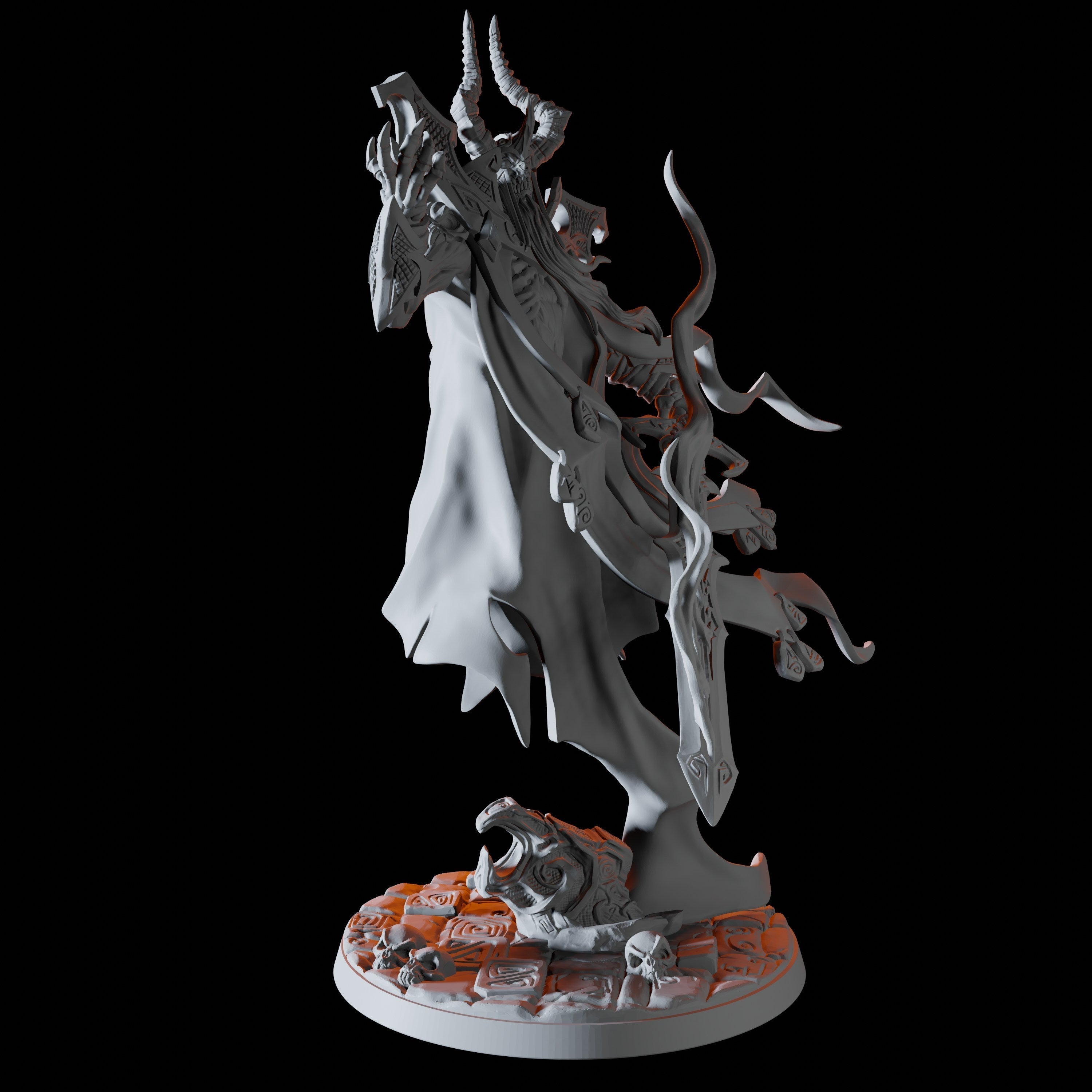 Master Lich Miniature for Dungeons and Dragons - Myth Forged