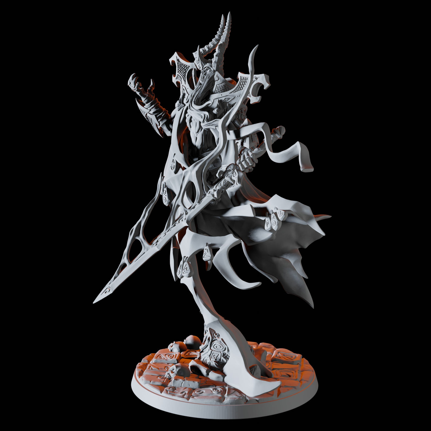 Master Lich Miniature for Dungeons and Dragons, Pathfinder or other TTRPGs