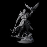 Master of Death Nercomancer Miniature for Dungeons and Dragons, Pathfinder or other TTRPGs