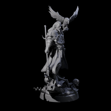 Master of Death Nercomancer Miniature for Dungeons and Dragons, Pathfinder or other TTRPGs