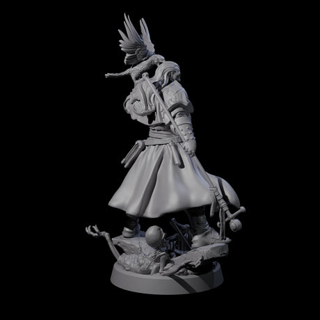 Master of Death Nercomancer Miniature for Dungeons and Dragons, Pathfinder or other TTRPGs