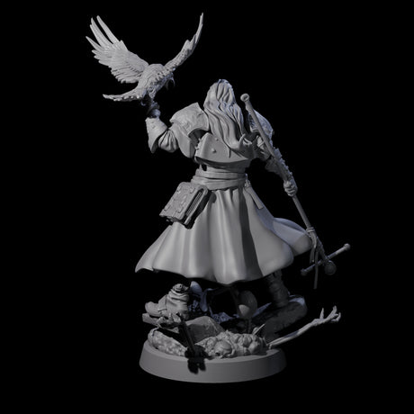 Master of Death Nercomancer Miniature for Dungeons and Dragons, Pathfinder or other TTRPGs