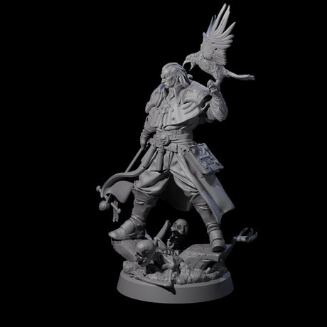 Master of Death Nercomancer Miniature for Dungeons and Dragons, Pathfinder or other TTRPGs