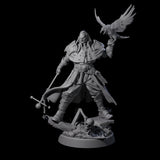 Master of Death Nercomancer Miniature for Dungeons and Dragons, Pathfinder or other TTRPGs