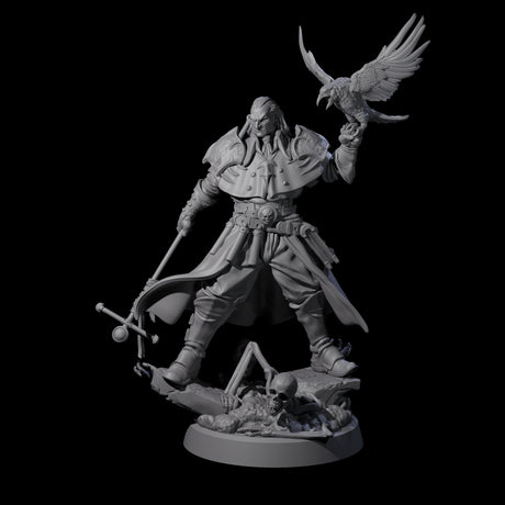 Master of Death Nercomancer Miniature for Dungeons and Dragons, Pathfinder or other TTRPGs