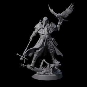 Master of Death Nercomancer Miniature for Dungeons and Dragons, Pathfinder or other TTRPGs