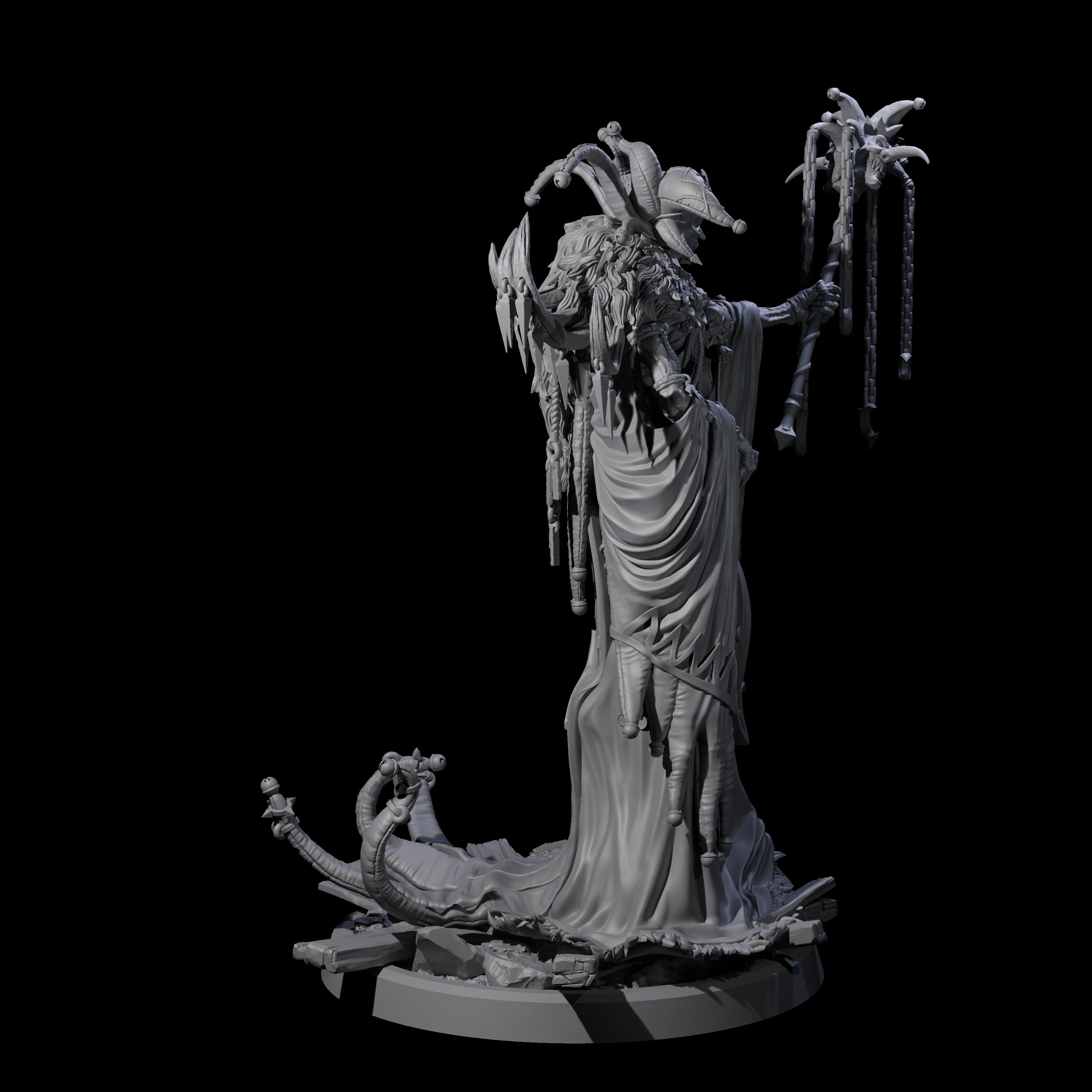 Masterful Cambion High Priest A Miniature for Dungeons and Dragons, Pathfinder or other TTRPGs