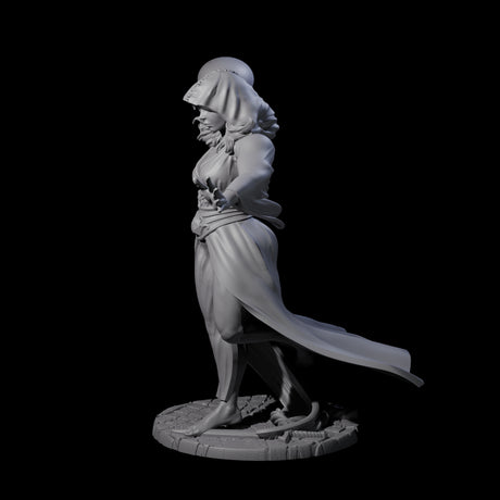 Masterful Orb Sorceress Miniature for Dungeons and Dragons, Pathfinder or other TTRPGs