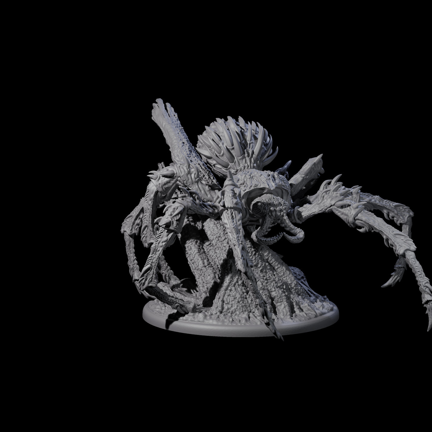 Matriarch Cave Spider Miniature for Dungeons and Dragons, Pathfinder or other TTRPGs