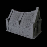 Mausoleum Miniature for Dungeons and Dragons, Pathfinder or other TTRPGs