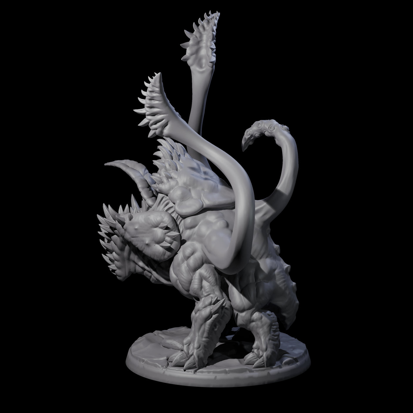 Maw of Hunger B Miniature for Dungeons and Dragons, Pathfinder or other TTRPGs