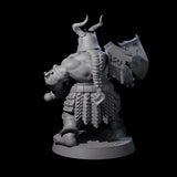 Max Bearded Dwarf Warrior A Miniature for Dungeons and Dragons, Pathfinder or other TTRPGs