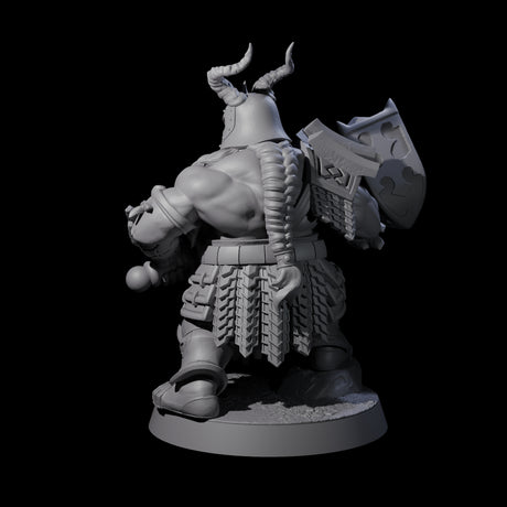 Max Bearded Dwarf Warrior A Miniature for Dungeons and Dragons, Pathfinder or other TTRPGs