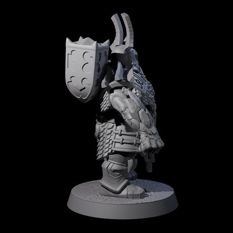Max Bearded Dwarf Warrior B Miniature for Dungeons and Dragons, Pathfinder or other TTRPGs