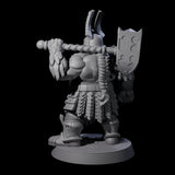 Max Bearded Dwarf Warrior B Miniature for Dungeons and Dragons, Pathfinder or other TTRPGs