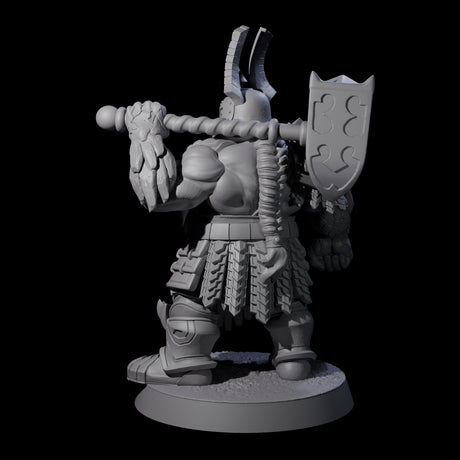 Max Bearded Dwarf Warrior B Miniature for Dungeons and Dragons, Pathfinder or other TTRPGs