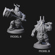 Max Bearded Dwarf Warriors Miniature for Dungeons and Dragons, Pathfinder or other TTRPGs