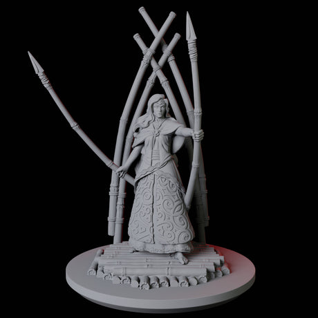 Mayari, Goddess of the Moon Miniature for Dungeons and Dragons, Pathfinder or other TTRPGs