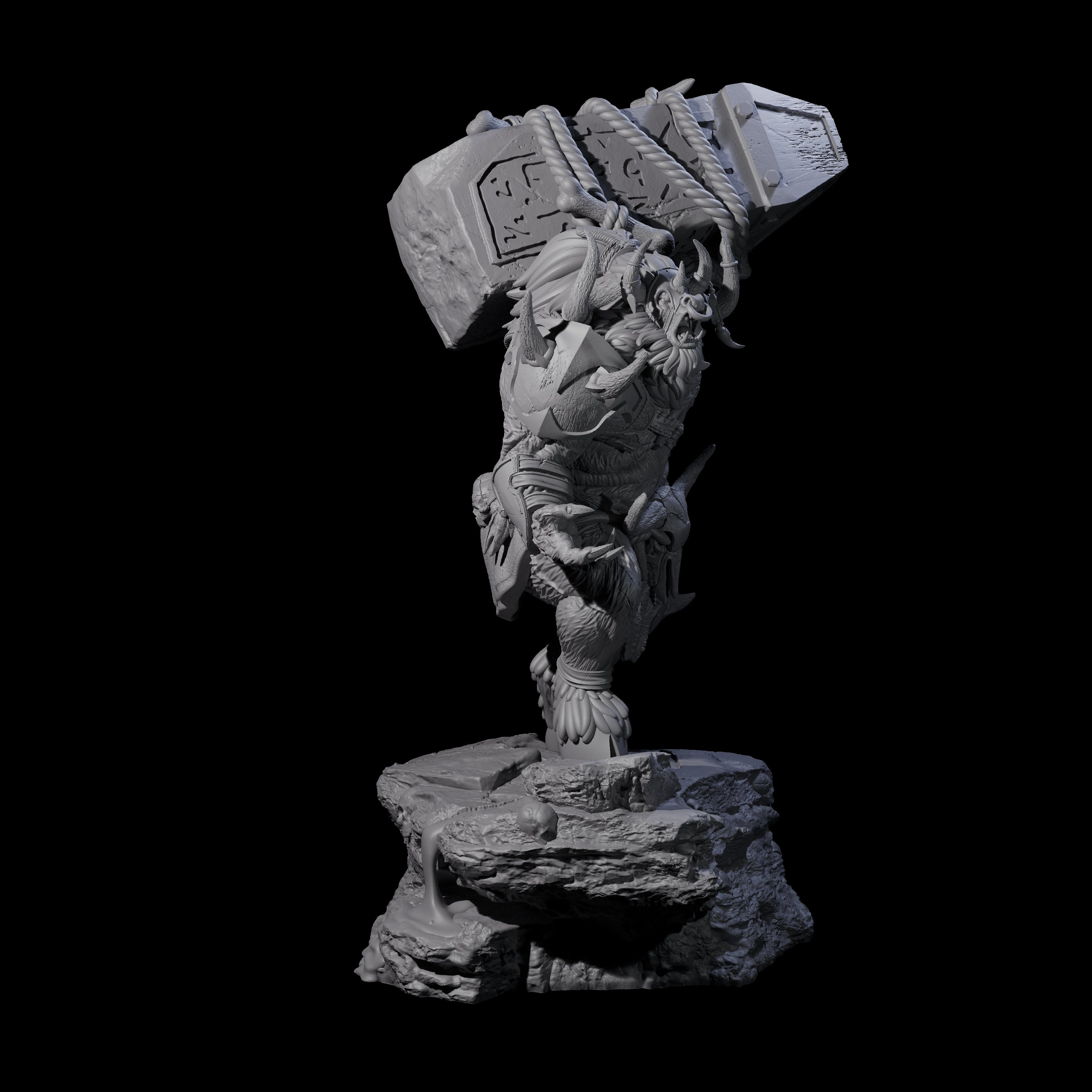 Maze Minotaur Miniature for Dungeons and Dragons, Pathfinder or other TTRPGs