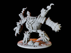 Mechanical Golem Miniature for Dungeons and Dragons, Pathfinder or other TTRPGs