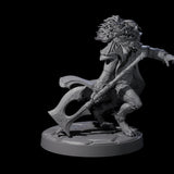 Mega Axe Swinging Beast Miniature for Dungeons and Dragons, Pathfinder or other TTRPGs