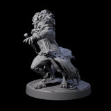 Mega Axe Swinging Beast Miniature for Dungeons and Dragons, Pathfinder or other TTRPGs