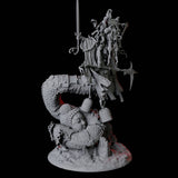 Mega Marilith Matriarch Miniature for Dungeons and Dragons, Pathfinder or other TTRPGs