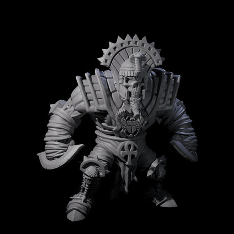 Mega Mummy A Miniature for Dungeons and Dragons, Pathfinder or other TTRPGs