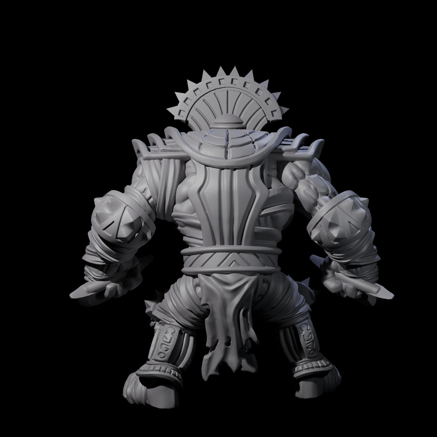 Mega Mummy A Miniature for Dungeons and Dragons, Pathfinder or other TTRPGs