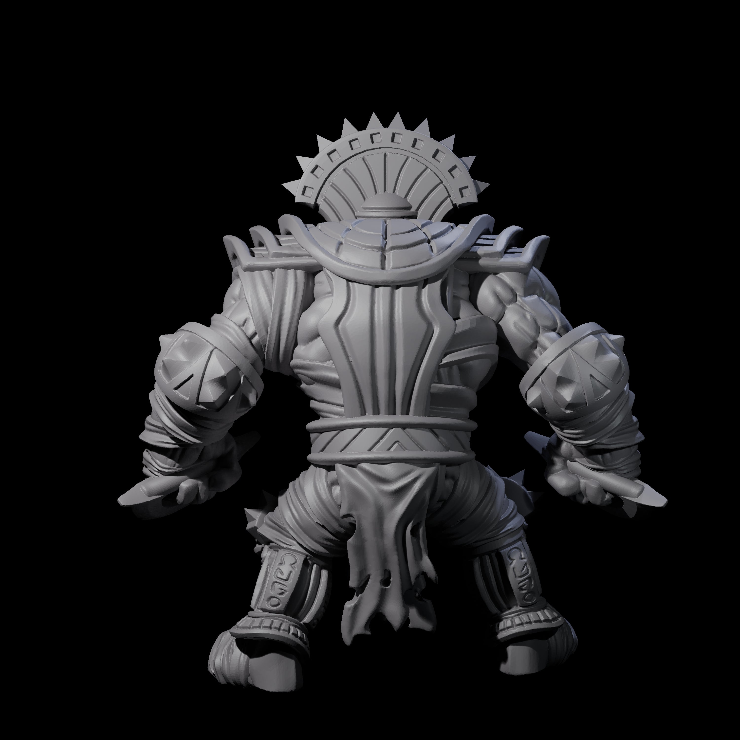 Mega Mummy A Miniature for Dungeons and Dragons, Pathfinder or other TTRPGs