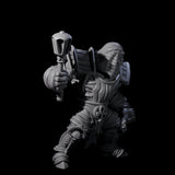 Mega Mummy B Miniature for Dungeons and Dragons, Pathfinder or other TTRPGs