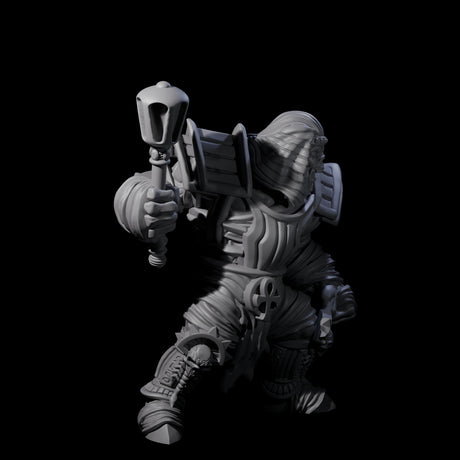 Mega Mummy B Miniature for Dungeons and Dragons, Pathfinder or other TTRPGs