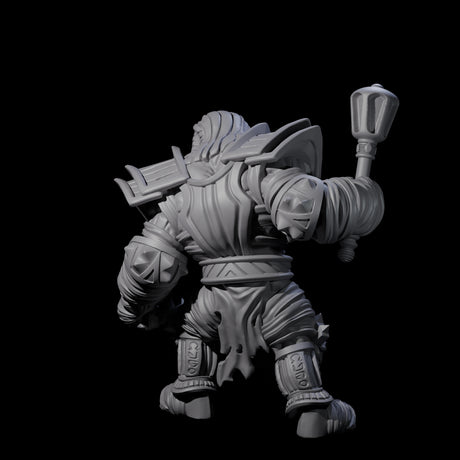 Mega Mummy B Miniature for Dungeons and Dragons, Pathfinder or other TTRPGs