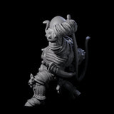 Mega Mummy C Miniature for Dungeons and Dragons, Pathfinder or other TTRPGs