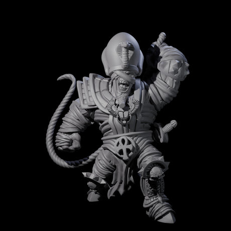 Mega Mummy C Miniature for Dungeons and Dragons, Pathfinder or other TTRPGs