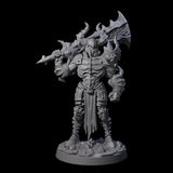 Mega Undead Death Knight Miniature for Dungeons and Dragons, Pathfinder or other TTRPGs