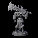 Mega Undead Death Knight Miniature for Dungeons and Dragons, Pathfinder or other TTRPGs
