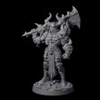 Mega Undead Death Knight Miniature for Dungeons and Dragons, Pathfinder or other TTRPGs