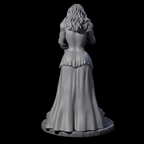 Megrid - Casting Wizard Miniature for Dungeons and Dragons, Pathfinder or other TTRPGs