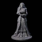 Megrid - Casting Wizard Miniature for Dungeons and Dragons, Pathfinder or other TTRPGs