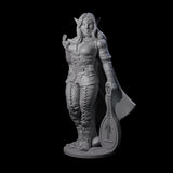 Melodic Elf Bard Miniature for Dungeons and Dragons, Pathfinder or other TTRPGs
